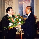 with Yasuhiro Nakasone