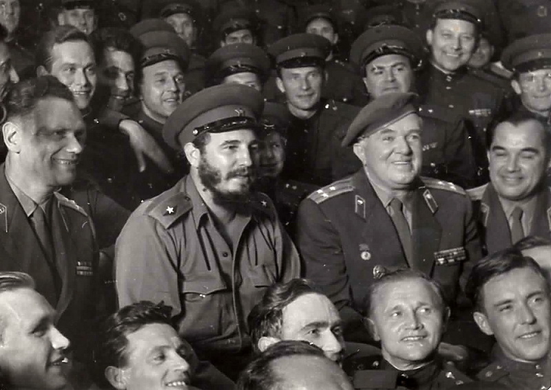 1961. Cuba Tour. Meeting with Fidel Castro